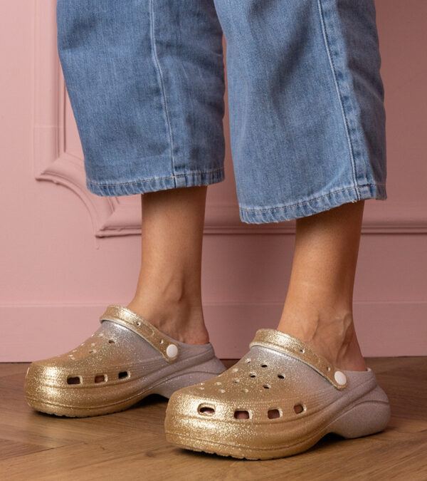 marka niezdefiniowana Gold-silver built-up platform slides Kameris