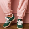 marka niezdefiniowana Green women's sports sneakers Joma