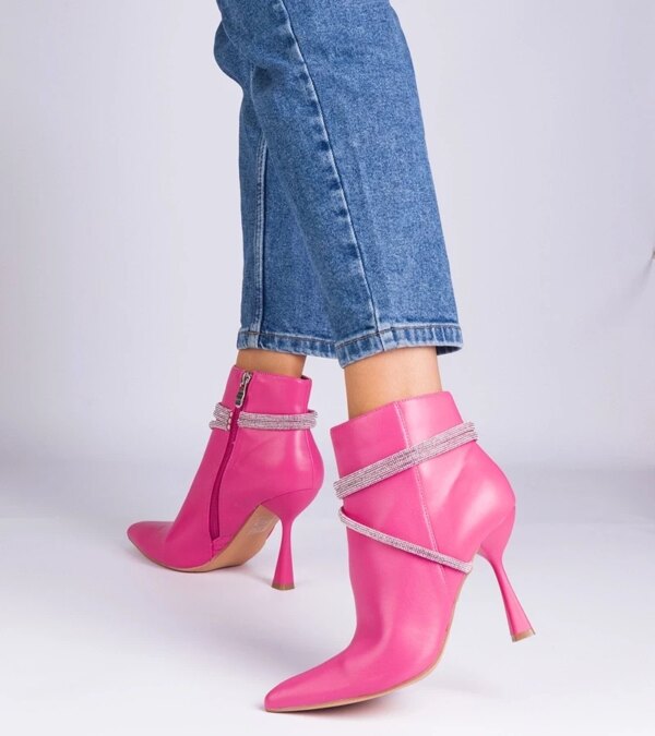 marka niezdefiniowana Grey boots Polanco