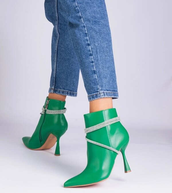 marka niezdefiniowana Grey boots Polanco