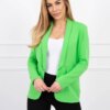 marka niezdefiniowana Jacket with lapels light green