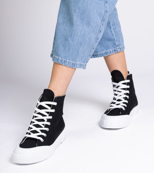 marka niezdefiniowana Red high-top sneakers Citta