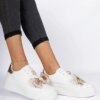 marka niezdefiniowana White-and-gold women's sneakers Milonel