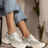 marka niezdefiniowana White-green women's sports sneakers Maurita