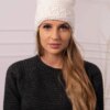 marka niezdefiniowana Women's cap Aniela K338 ecru