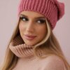 marka niezdefiniowana Women's cap Ingrid K371 dark pink