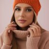 marka niezdefiniowana Women's cap Ingrid K371 orange
