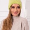 marka niezdefiniowana Women's cap Jolanta K295 pistachio