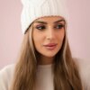 marka niezdefiniowana Women's cap Liliana K375 white