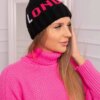 marka niezdefiniowana Women's cap London K385 black