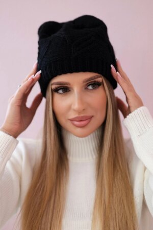 marka niezdefiniowana Women's cap Majka K376 black