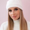marka niezdefiniowana Women's cap Majka K376 white