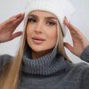 marka niezdefiniowana Women's cap Nastia K373 white