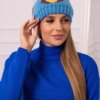 marka niezdefiniowana Women's cap Ofelia K349 turquoise