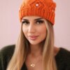 marka niezdefiniowana Women's cap Ramona K383 orange