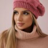 marka niezdefiniowana Women's cap Sofia K369 dark pink