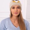 marka niezdefiniowana Women's cap Sowa K340 beige