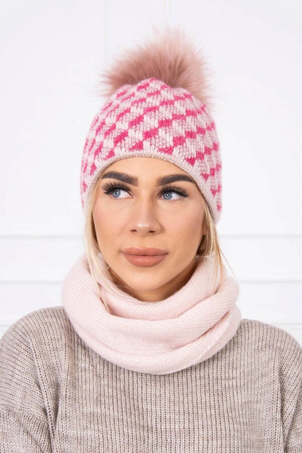 marka niezdefiniowana Women's set K155 powdered pink