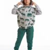 mshb&g Animals Boy's Hooded Tracksuit Set