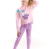 mshb&g Sea Cat Girl's T-Shirt Tights Set