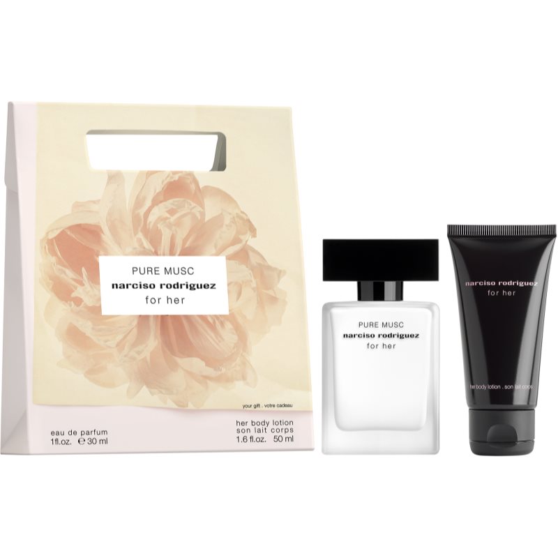 narciso rodriguez for her PURE MUSC ajándékszett hölgyeknek