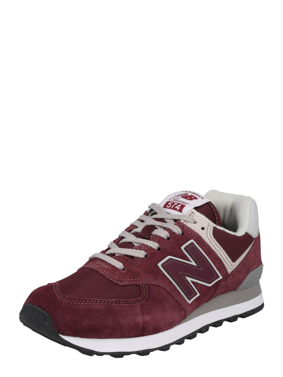 new balance Rövid szárú sportcipők '574'  púder / rubinvörös / fehér-Ár