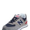 new balance Rövid szárú sportcipők '574'  sötétkék / szürke / füstszürke / piros-hu
