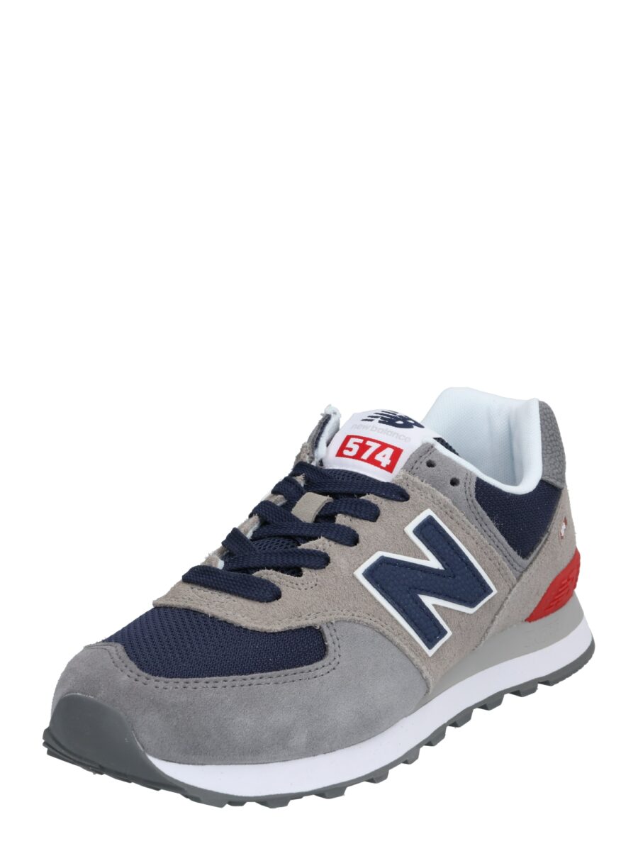new balance Rövid szárú sportcipők '574'  sötétkék / szürke / füstszürke / piros-hu