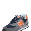 new balance Rövid szárú sportcipők '574'  tengerészkék / szürke / narancs / fehér