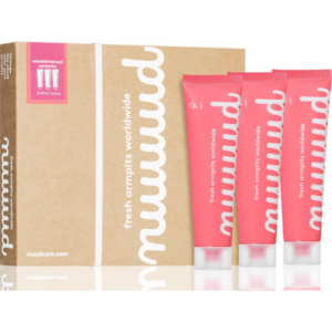 nuud Wholelottanuud Pack krémes dezodor natúr 3x40 ml-Ár