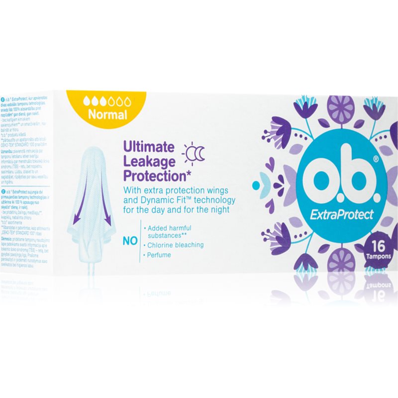 o.b. Extra Protect Normal tamponok 16 db-Ár