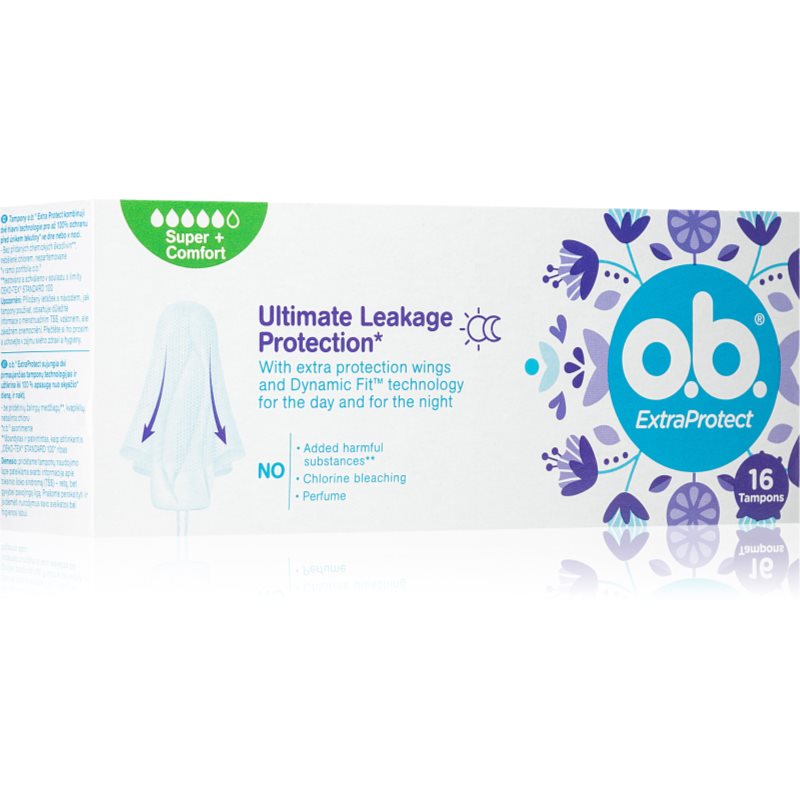 o.b. Extra Protect Super+ Comfort tamponok 16 db-Ár