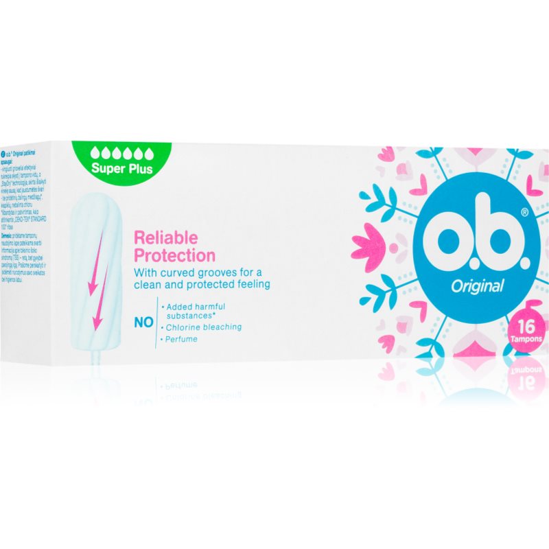 o.b. Super Plus tamponok 16 db-Eredeti