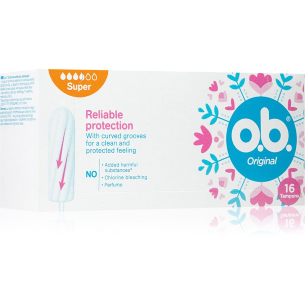 o.b. Super tamponok 16 db-Eredeti