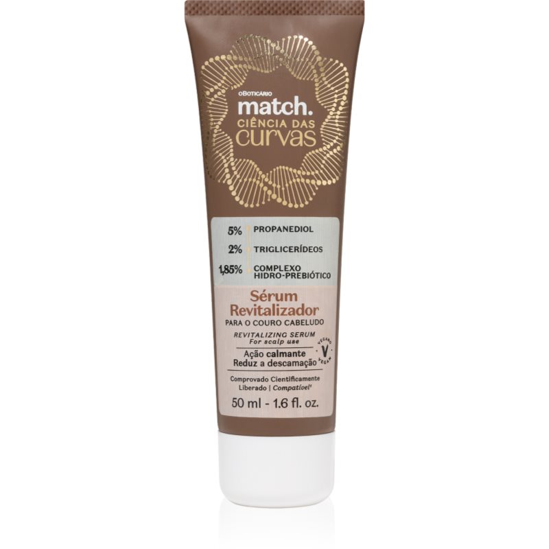 oBoticário Match. Science of Curves revitalizáló szérum fejbőrre 50 ml-Ár