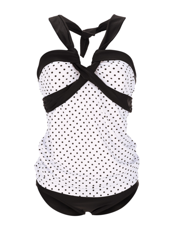 petit amour Tankini 'AMELIE'  fekete / fehér-Hungary