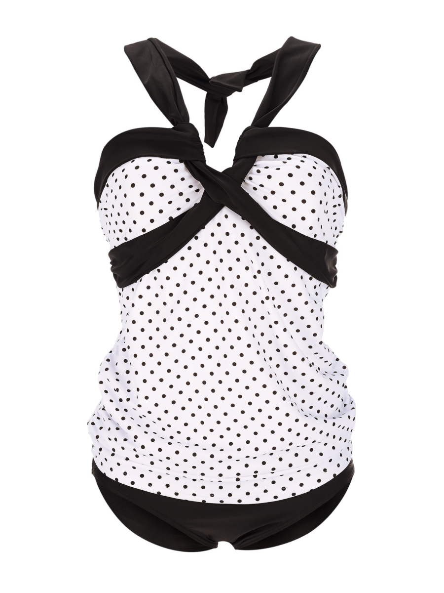petit amour Tankini 'AMELIE'  fekete / fehér-Hungary