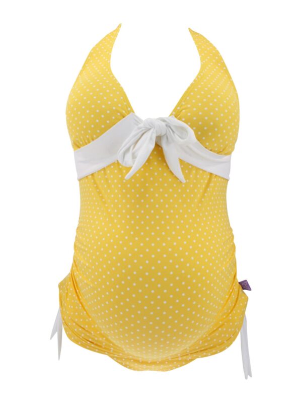 petit amour Tankini 'Annie'  sárga / fehér