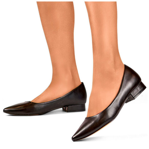 primohurt Black classic shoes with a leather insole