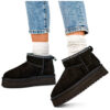 primohurt Black leather snow boots