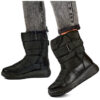 primohurt Black snow boots with Velcro