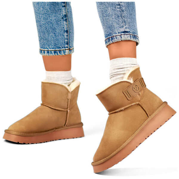 primohurt Women's snow boots made of natural leather
