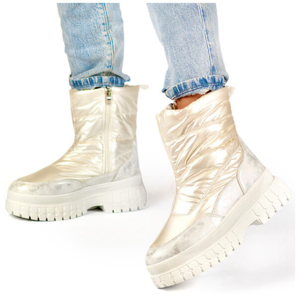 primohurt Women's white snow boots