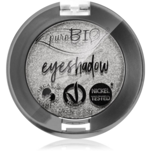 puroBIO Cosmetics Compact Eyeshadows szemhéjfesték árnyalat 23 Silver 2