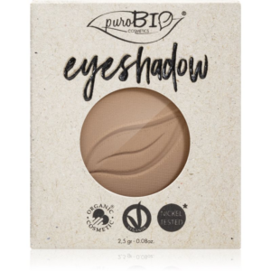 puroBIO Cosmetics Compact Eyeshadows szemhéjfesték utántöltő árnyalat 02 Dove Gray 2