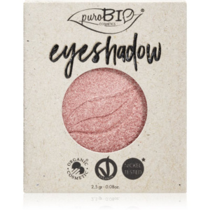 puroBIO Cosmetics Compact Eyeshadows szemhéjfesték utántöltő árnyalat 25 Pink 2