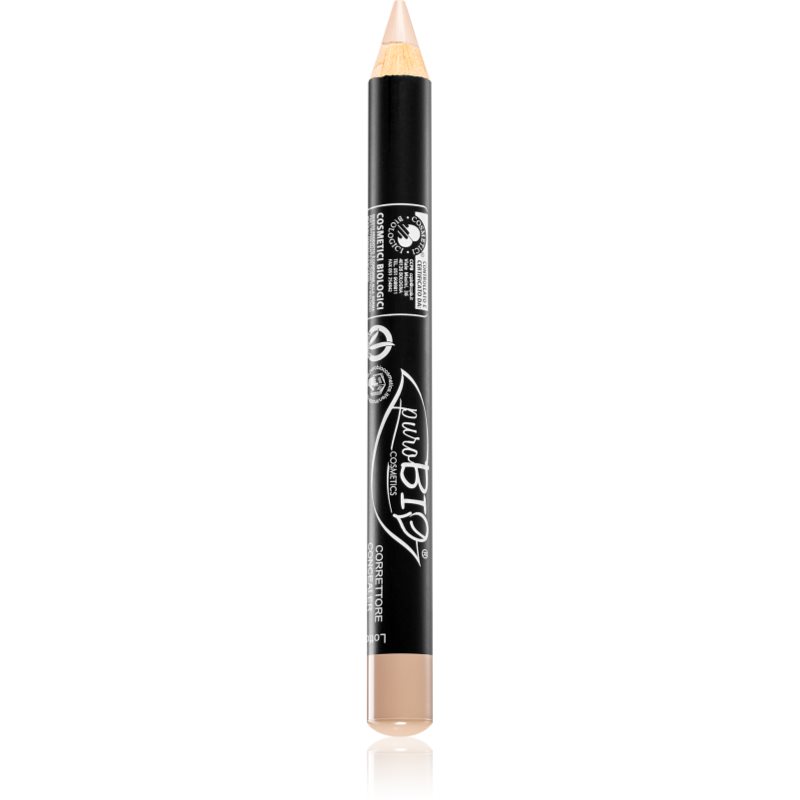 puroBIO Cosmetics Concealer pencil hidratáló korrektor ceruzában árnyalat 18 Beige 2