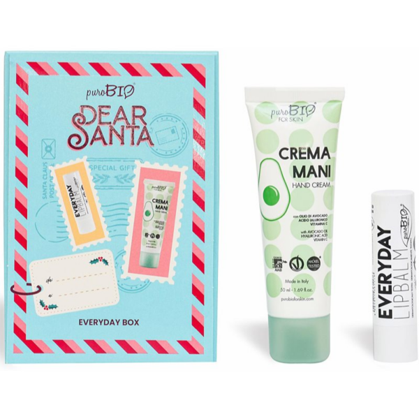 puroBIO Cosmetics Dear Santa Everyday Box ajándékszett 2 db
