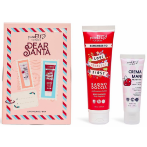 puroBIO Cosmetics Dear Santa Love yourself Box ajándékszett testre 2 db