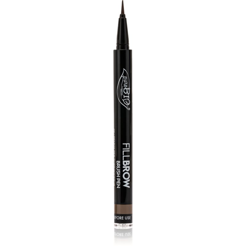 puroBIO Cosmetics Fillbrow szemöldök fixáló árnyalat 02 Soft Brown 0.7 ml